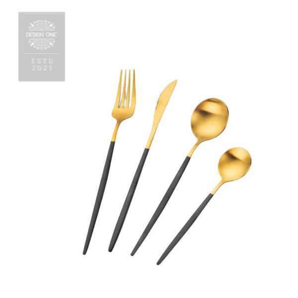 Chloe. Black and Gold