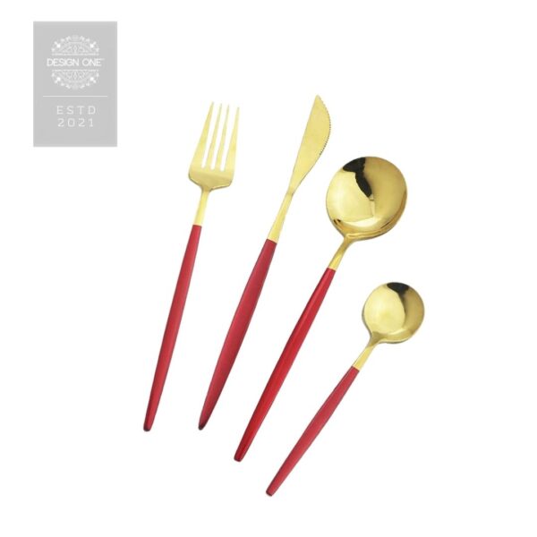 chloe Red and gold